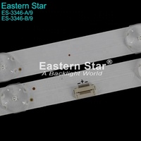 Barre LED ES-3346 CRH-BX65S3U51L303020098C0-REV1.6 pour téléviseur HIE NSES 65H8F 65 pouces, 20 pièces/ensemble, rétroéclairage LED pour téléviseur 667 mm