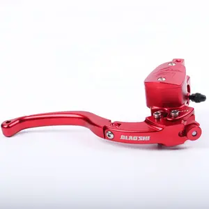 Racing competitive version brake on pump electric motorcycle modified universal accessories CNC folding clutch pull rod