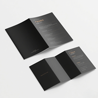 Service d'impression de brochures sur papier journal duplex laminé, imprimé offset, format personnalisé A3/A4/A5/A6, haute qualité