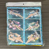 Mart personnalisé piscine flotteur gonflable eau hamac maille piscine chaise longue piscine flottant chaise