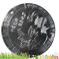Couvercle de manhole circulaire solide pour l'infrastructure de base