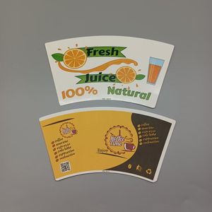 Hojas Decorativas Personalizadas para Tazas, Resaltan tus Tazas, Ayudando a las Marcas de Bebidas a Atraer Más Atención de Clientes, Fas Cup Fan - Product Image 1