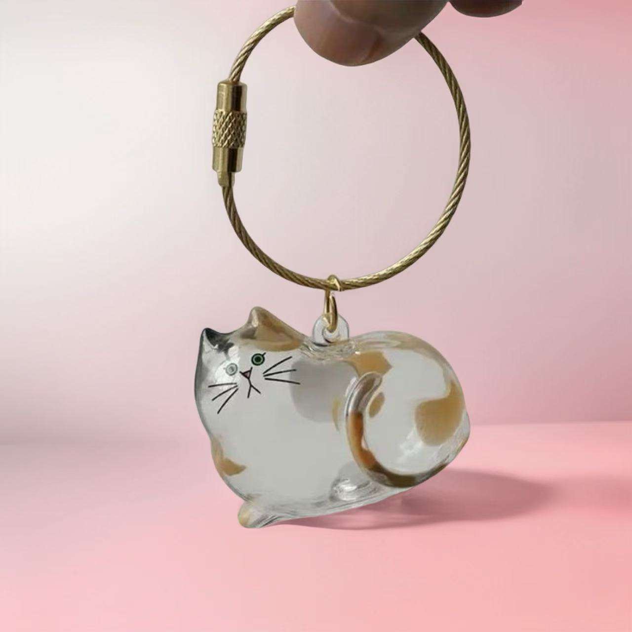 Chat de fleur jaune (emballage d'opp)