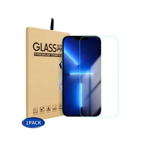 2022 Amazon Hot Anti-fingerprint 9H Transparent HD gorila tempered glass screen protector For Apple iphone 11 12 13 Mini Pro Max