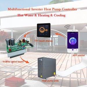 وحدة تحكم مضخة حرارية كهربائية للماء الساخن للاستخدام التجاري، ضاغط عاكس تيار مستمر، فئة كفاءة الطاقة، لوحة دوائر مطبوعة تويا - Product Image 3
