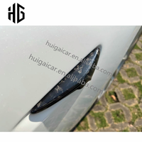 Coques de protection de caméra latérale avant en fibre de carbone haute performance pour ailes de voiture Tesla Model 3 2017 – Pièces de carrosserie de protection