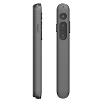 Télécommande de présentation sans fil avec double récepteur 2,4 GHz, pointeur laser USB-A et USB-C pour réunions et enseignement