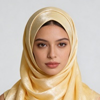 Tissu en mousseline de polyester antistatique et infroissable 9902, idéal pour les foulards et les robes d'été – Grande Vente