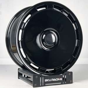 Rines Forjados Bku para <span class=keywords><strong>Bentley</strong></span> Flying Spur, <span class=keywords><strong>Mulsanne</strong></span>, Bentayga, Continental GT, 5x130, 20, 21, 22 Pulgadas, Rines de Aleación Cromados - Product Image 6