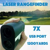 Vente flash Nouveau Télémètre de golf étanche 7X Scanner de mesure laser pour une utilisation en extérieur à longue distance Télémètre de golf