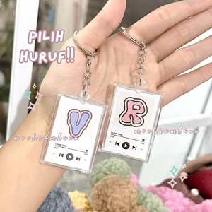 Design Custom Acrylic Keychain Transparent Key Chain <b>Rings</b> for Craft Clear Colorful Pendants DIY Acrylic Charm Wholesale - Product Image 3