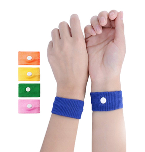 สายรัดข้อมือกดจุดหลากสี บรรเทาอาการเมารถ <span class=keywords><strong>เมา</strong></span>เรือ คลื่นไส้ - Product Image 3