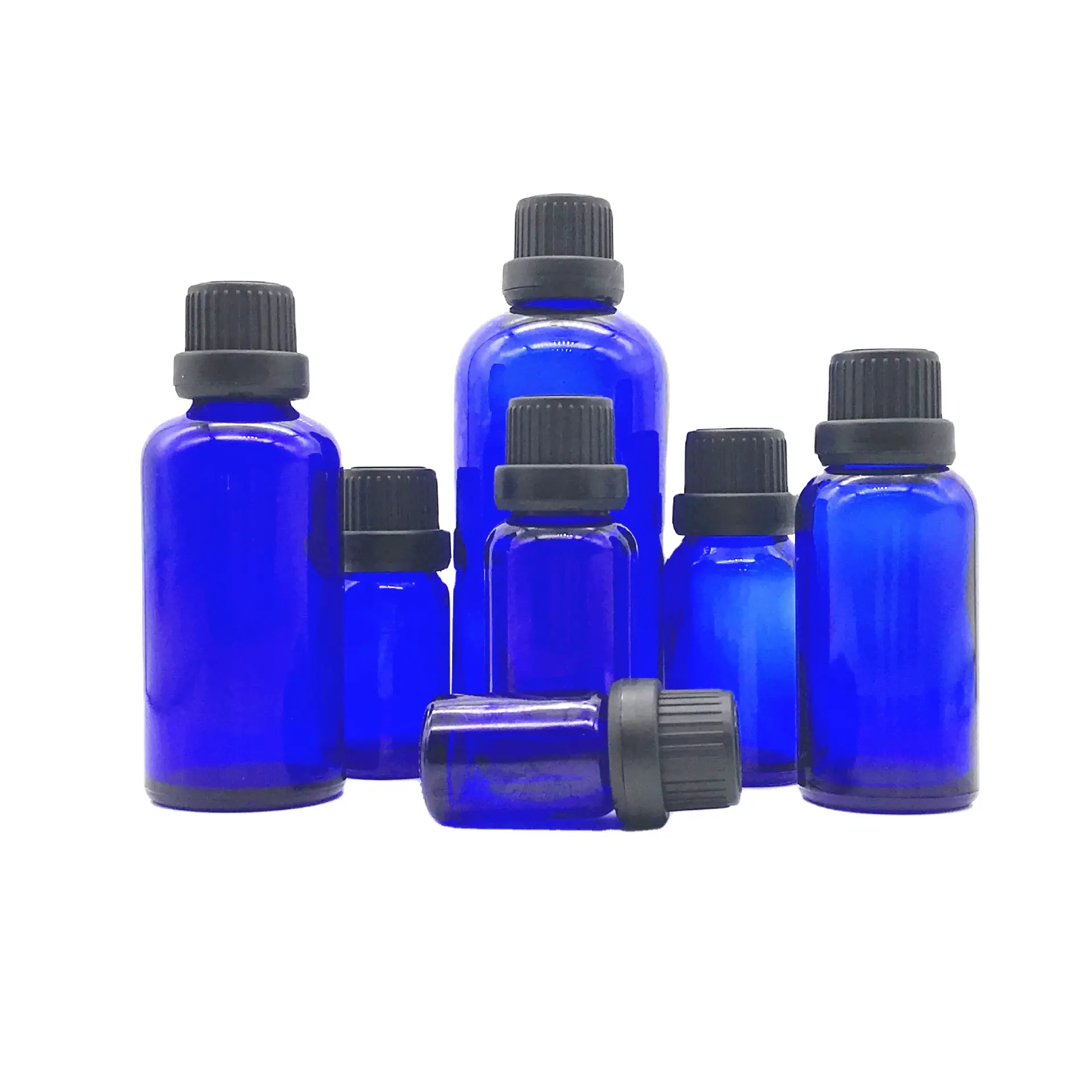 15Ml 30Ml 50Ml 100Ml child proof resistant screw lid cap Essential Serum Hair Oil Glass Dropper Bottles With Box Packaging