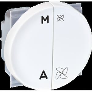 Comete 2-Speed CMV ชิ้นส่วนพัดลมสีขาวควบคุมด้วยคุณสมบัติเปิด/ปิด - Product Image 1