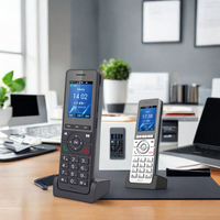 Teléfono IP Inalámbrico VoIP SIP de 3 Líneas con Pantalla de 2.4 Pulgadas, Doble SIM GSM 4G LTE y WiFi para el Hogar/Oficina SASINCOMM S07
