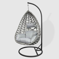 Fulin chaise d'extérieur de haute qualité siège pour 3 personnes plage patio balançoire à bascule chaise de jardin ensemble balançoire de jardin ensembles