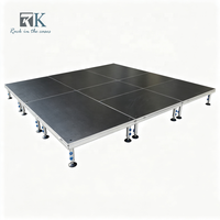 Scène modulaire de haute qualité, scène en aluminium pour événements, plateforme de scène pour mariage, concert, événements