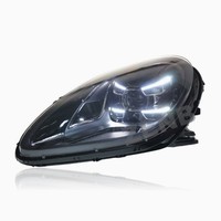 Convient pour la mise à niveau de l'ensemble des phares de la Porsche Macan 2014-2020, nouveaux feux de jour LED haut de gamme