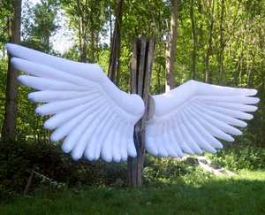 Costume <span class=keywords><strong>d</strong></span>'<span class=keywords><strong>aile</strong></span> gonflable géante, ailes <span class=keywords><strong>d</strong></span>'<span class=keywords><strong>ange</strong></span> gonflables pour la publicité, vente <span class=keywords><strong>d</strong></span>'usine, nouvelle collection - Product Image 2