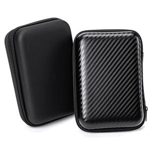 Petite Étui en Cuir Cadeau Promotionnel Étui de Transport Électronique Banque d'Alimentation Disque Dur Étui de Transport - Product Image 1