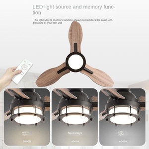 Ventilador de Techo de 42'' con Montaje Empotrado, Gran Flujo de Aire, Control Remoto, 3 Temperaturas de Color, Silencioso, de Perfil Bajo con Luz - Product Image 3