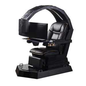 Fabricante de China Triple Monitores Ergonomía Cool Integrated Cockpit Office Gaming Chair de China - Product Image 3