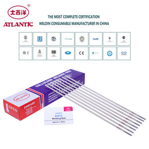 Électrodes de soudage 6011 de qualité supérieure, fabriquées en Chine par ATLANTIC, une usine réputée. - Product Image 6