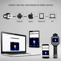 TTLTES Caméra d'imagerie thermique portable HT-A10 256x192 Vision nocturne infrarouge en plastique PCB réparation détection de fièvre OEM/ODM