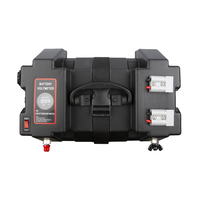 Boîte d'alimentation de boîte de batterie étanche de stockage au Lithium Portable 12V avec système de stockage d'énergie marine de voiture de Camping solaire Lifepo4 IP65