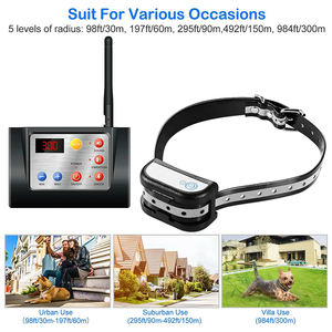 Clôture électrique temporaire pour chien, 2 en 1, collier d'entraînement, télécommande sans fil avec collier d'entraînement, m - Product Image 4