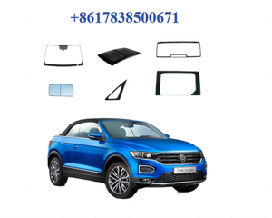 VW <span class=keywords><strong>T</strong></span>-<span class=keywords><strong>ROC</strong></span> 2D <span class=keywords><strong>CABRIOLET</strong></span> Vitre de voiture Vitre automobile Pare-brise avant Vitres de porte Vitre arrière Vitre triangulaire - Product Image 1