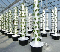 Tour hydroponique verticale multicouche Seedafarm Space Tree, système de culture de légumes intelligent pour intérieur avec pompe