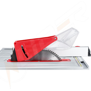 <span class=keywords><strong>Scie</strong></span> à <span class=keywords><strong>onglet</strong></span> double biseau avec guide circulaire, table de coupe en aluminium, 220V, pour coupe longue de bois, moteur horizontal - Product Image 3