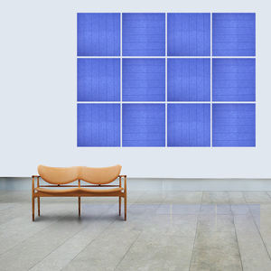 Panneau Acoustique Mural en Feutre Écologique Auto-Adhésif 60x60 cm, Épaisseurs 12/15/18 mm, Panneaux Insonorisants - Product Image 2