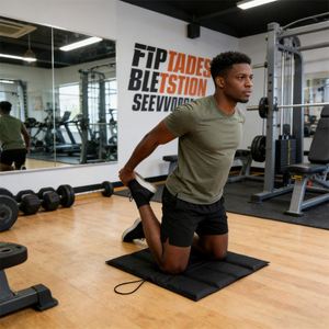 Coussin de siège vert minimaliste en promotion, facile à transporter, tapis de pique-nique simple pour la gym - Product Image 3