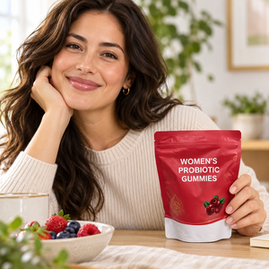 Gomitas Probióticas para Mujeres con Arándano Rojo, Suplemento para la Salud Digestiva, Fórmula Personalizada, Fabricación OEM/ODM - Product Image 3