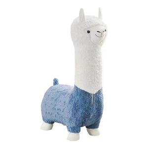 Taburete pequeño de asiento de Alpaca de celebridad de Internet, taburete para cambiar <span class=keywords><strong>zapatos</strong></span> para niños, relleno de algodón PP para adorno para sala de estar, taburete para muñecas - Product Image 4