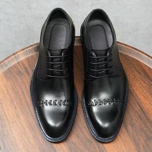 Nouvelles Chaussures Derby en Cuir Tendance Style Multicolore avec Confort Thermique et Options Artisanales Personnalisables pour l'Hiver - Product Image 3