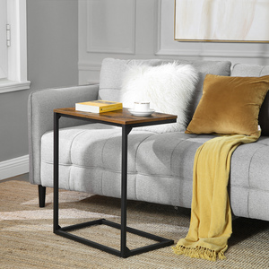 <span class=keywords><strong>VASAGLE</strong></span> Table d'extrémité industrielle Structure Simple petite Table d'appoint de canapé pour chambre à coucher - Product Image 3