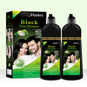 MAYKAY-shampoing 3 en 1 pour cheveux, 15 ans, OEM, ODM, étiquette privée, soins capillaires, échantillon gratuit, cheveux noirs, Permanent, pour couvrir les cheveux gris - Product Image 2