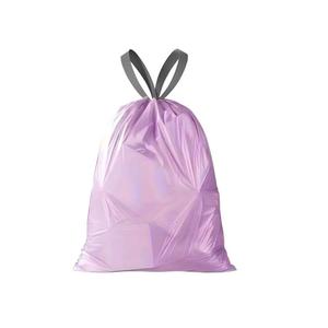 Huamaohengchun - Paquete de 100 Bolsas de Basura Pequeñas sin Perfume de 4 Galones (15 Litros) para Cocina, Oficina, Auto y Baño, Color Morado - Product Image 1