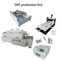 Horno de reflujo infrarrojo de escritorio BGA SMT sin plomo con área de soldadura grande de 2300W Programable Puhui W + para soldadura de PCB