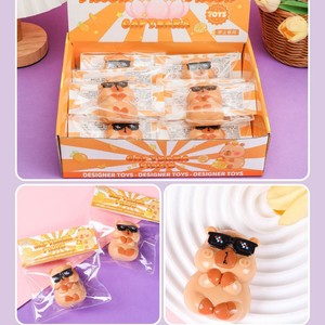 Jouet anti-stress explosif en gros Kapibala avec lunettes de soleil, outil de relaxation à rebond lent - Product Image 5