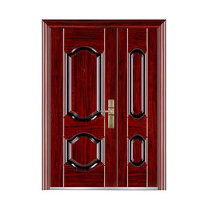 TECHTOP Ensemble double porte de qualité supérieure avec <span class=keywords><strong>une</strong></span> porte latérale plus petite Durabilité exceptionnelle Design élégant pour améliorer la sécurité - Product Image 2