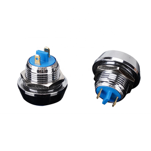 Lumière indicatrice LED bleue étanche IP65 en acier inoxydable 12/16/19/22MM, ultra-lumineuse - Product Image 2