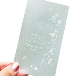 Notes autocollantes transparentes translucides pour planificateur, bureau, école, collège, enseignant, fournitures scolaires - Product Image 5