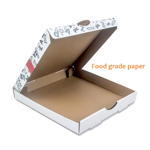 Takeout các tông sóng vuông lớn hộp bánh pizza tùy chỉnh hộp bánh pizza với logo - Product Image 2