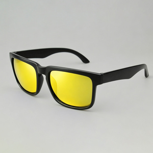 Lunettes de soleil polarisées carrées miroir tendance 2026, unisexe, pour la pêche et la conduite, style espion, protection UV400 - Product Image 6