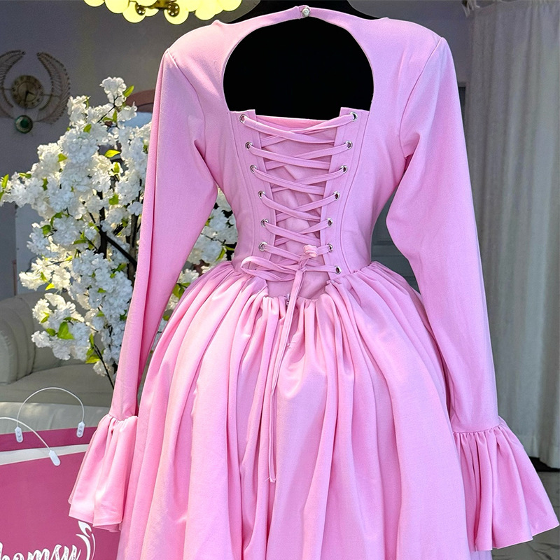 fall dresses women casual Walmart Frontwalk Fall Dresses For Women 2024 Lapel Neck Button Long S –  VinNews Recommendations main image 1