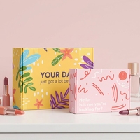 Boîte cadeau personnalisée OEM avec poignée en corde, ensemble de deux pièces, boîte d'expédition imprimée en couleur, emballage de vente au détail, vente en gros, logo personnalisé en usine